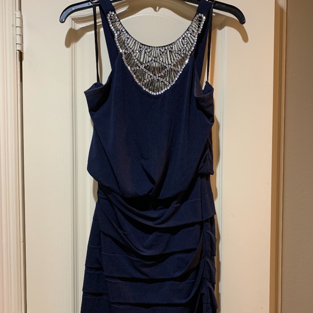 Navy Cocktail Dress
